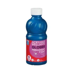 Pintura Acrilica L&B Brillo Color Azul Primario 250 ml