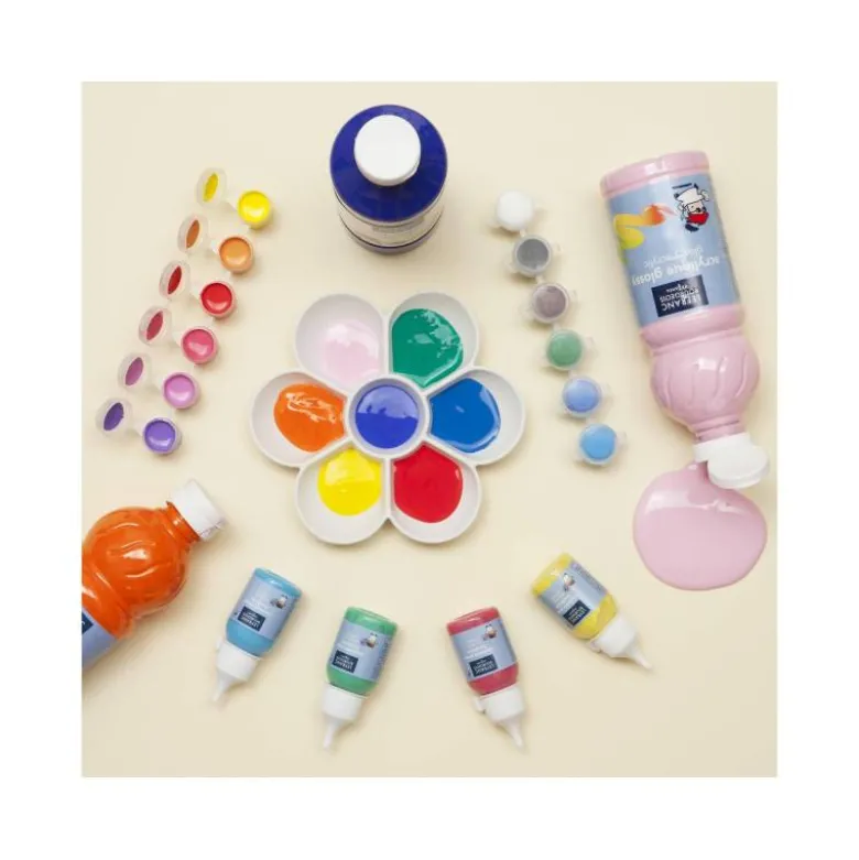 Pintura Acrilica L&B Brillo Color Blanco 250 ml