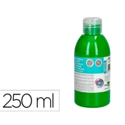 PINTURA ACRILICA LIDERPAPEL BOTE DE 250 ML VERDE