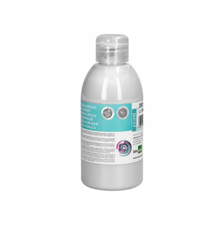 PINTURA ACRILICA LIDERPAPEL BOTE DE 250 ML BLANCO