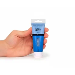 PINTURA ACRILICA LIDERPAPEL TUBO DE PLASTICO DE 60 ML COLOR AZUL
