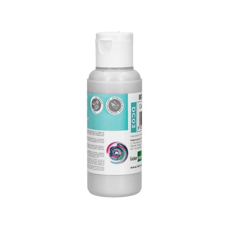 PINTURA ACRILICA LIDERPAPEL BOTE DE 80 ML BLANCO