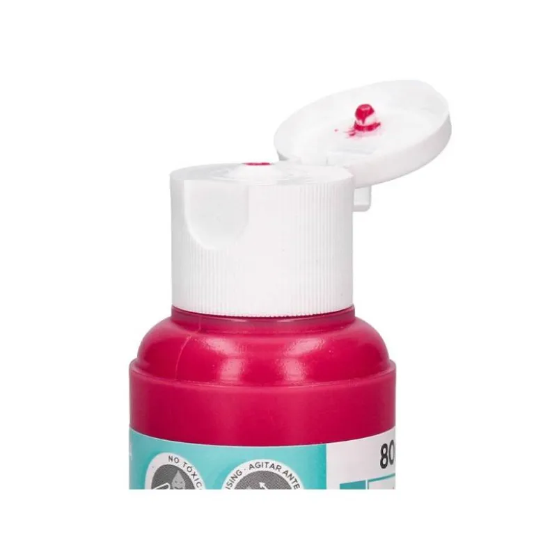 PINTURA ACRILICA LIDERPAPEL BOTE DE 80 ML MAGENTA