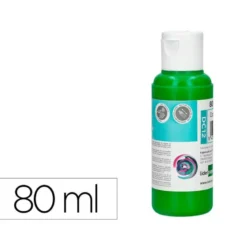 PINTURA ACRILICA LIDERPAPEL BOTE DE 80 ML VERDE