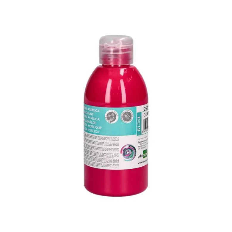 PINTURA ACRILICA LIDERPAPEL BOTE DE 250 ML MAGENTA