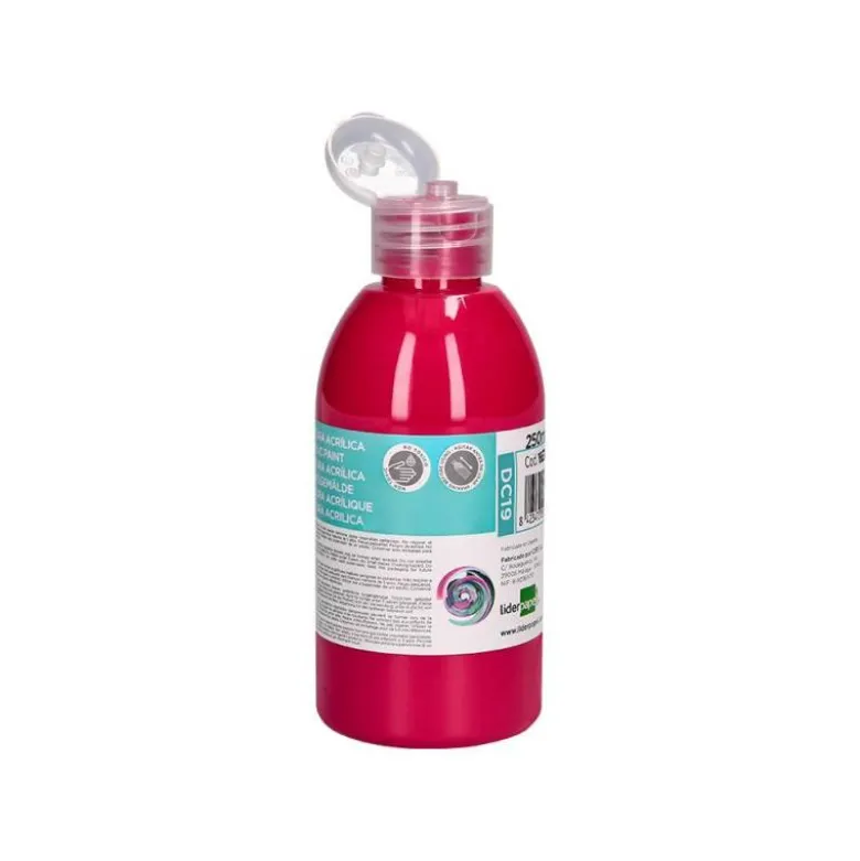 PINTURA ACRILICA LIDERPAPEL BOTE DE 250 ML MAGENTA