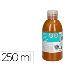 PINTURA ACRILICA LIDERPAPEL BOTE DE 250 ML MARRON