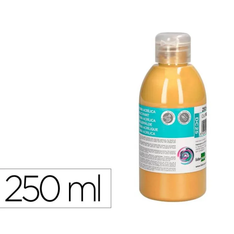 PINTURA ACRILICA LIDERPAPEL BOTE DE 250 ML CARNE