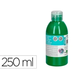 PINTURA ACRILICA LIDERPAPEL BOTE DE 250 ML VERDE OSCURO