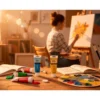PINTURA ACRILICA LIDERPAPEL TUBO DE PLASTICO DE 60 ML COLOR SALMON