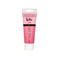 PINTURA ACRILICA LIDERPAPEL TUBO DE PLASTICO DE 60 ML COLOR ROSA