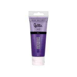 PINTURA ACRILICA LIDERPAPEL TUBO DE PLASTICO DE 60 ML COLOR VIOLETA
