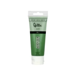 PINTURA ACRILICA LIDERPAPEL TUBO DE PLASTICO DE 60 ML COLOR VERDE OSCURO