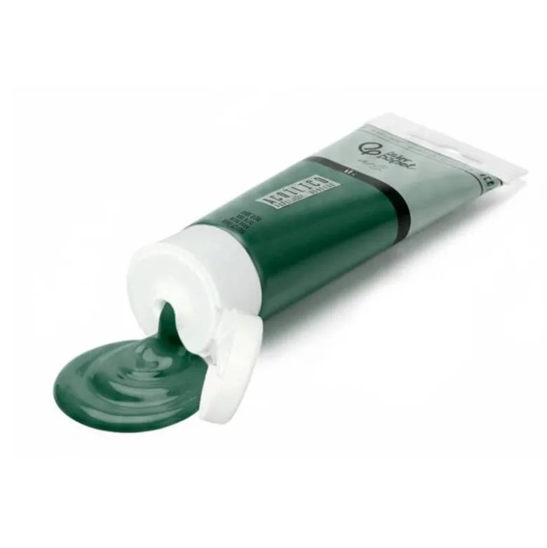 PINTURA ACRILICA LIDERPAPEL TUBO DE PLASTICO DE 60 ML COLOR VERDE OLIVA