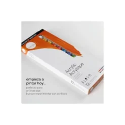 Pintura acrílica Daler Rowney 12 colores surtidos 12 ml