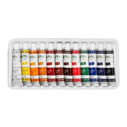 PINTURA AL OLEO LIDERPAPEL CAJA DE 12 TUBOS DE ALUMINIO DE 12 ML COLORES SURTIDOS