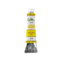 PINTURA AL OLEO LIDERPAPEL TUBO DE ALUMINIO DE 20 ML COLOR AMARILLO LIMON