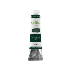 PINTURA AL OLEO LIDERPAPEL TUBO DE ALUMINIO DE 20 ML COLOR VERDE OLIVA