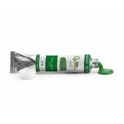 PINTURA AL OLEO LIDERPAPEL TUBO DE ALUMINIO DE 20 ML COLOR VERDE PERMANENTE
