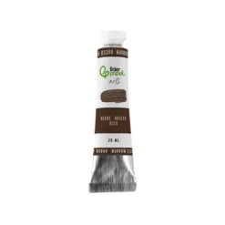 PINTURA AL OLEO LIDERPAPEL TUBO DE ALUMINIO DE 20 ML COLOR MARRON OSCURO