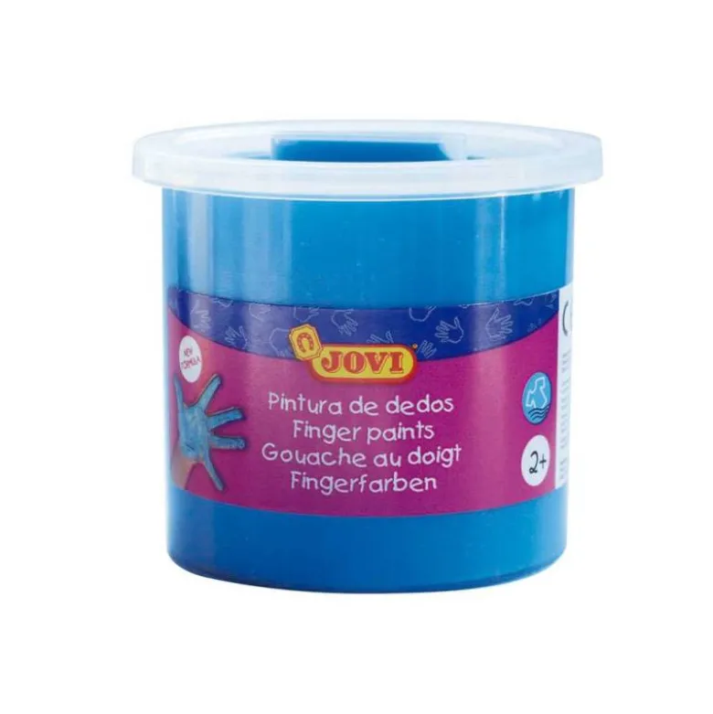 Pintura de dedos Jovi 125 cc color azul
