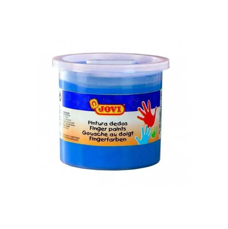 Pintura de dedos Jovi 125 cc color azul