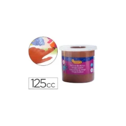 Pintura de dedos Jovi 125 cc color marron