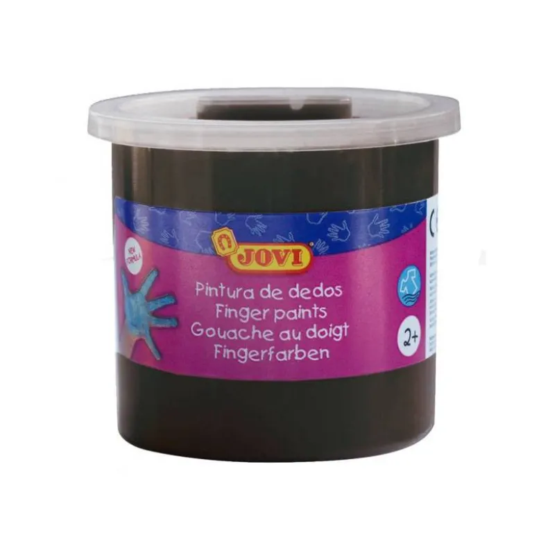 Pintura de dedos Jovi 125 cc color negro