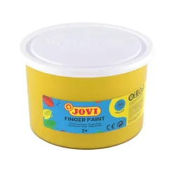 Pintura de dedos Jovi 500 cc color amarillo