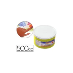Pintura de dedos Jovi 500 cc color amarillo