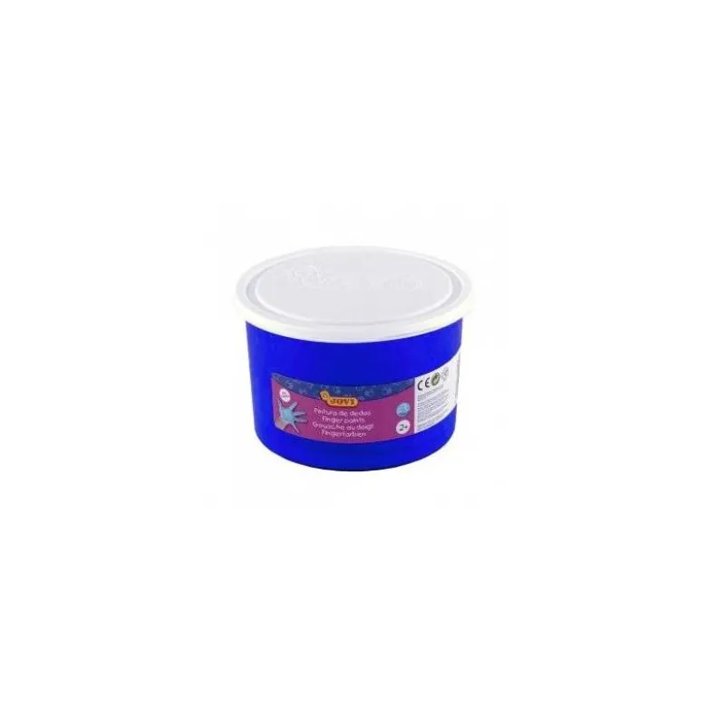 Pintura de dedos Jovi 500 cc color azul