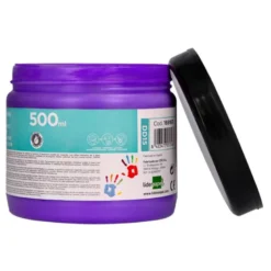 PINTURA DEDOS LIDERPAPEL TARRINA DE 500 CC VIOLETA