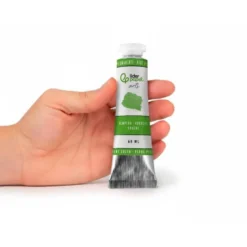 PINTURA GOUACHE/TEMPERA LIDERPAPEL TUBO DE ALUMINIO DE60 ML COLOR VERDE PERMANENTE