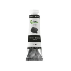 PINTURA GOUACHE/TEMPERA LIDERPAPEL TUBO DE ALUMINIO DE 60 ML COLOR NEGRO MARFIL