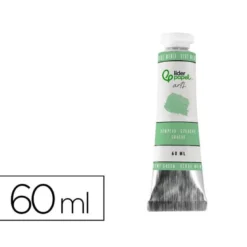 PINTURA GOUACHE/TEMPERA LIDERPAPEL TUBO DE ALUMINIO DE 60 ML COLOR VERDE MENTA