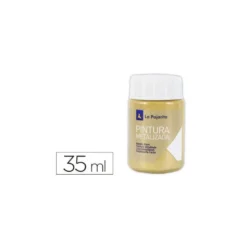 Pintura metalizada La Pajarita color oro rico