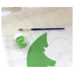 Pintura para tela La Pajarita color lila