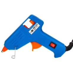 Pistola de silicona mini Liderpapel. Usa barras de silicona de 8 mm diámetro