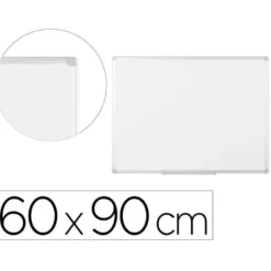 PIZARRA BLANCA BI-OFFICE EARTH LACADA MAGNETICA MARCO DE ALUMINIO 600X900 MM
