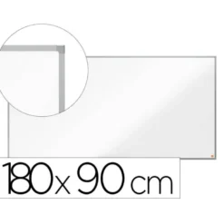 PIZARRA BLANCA NOBO ESSENCE ACERO LACADO 1800X900 MM