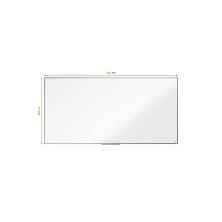 PIZARRA BLANCA NOBO ESSENCE ACERO LACADO 1800X900 MM
