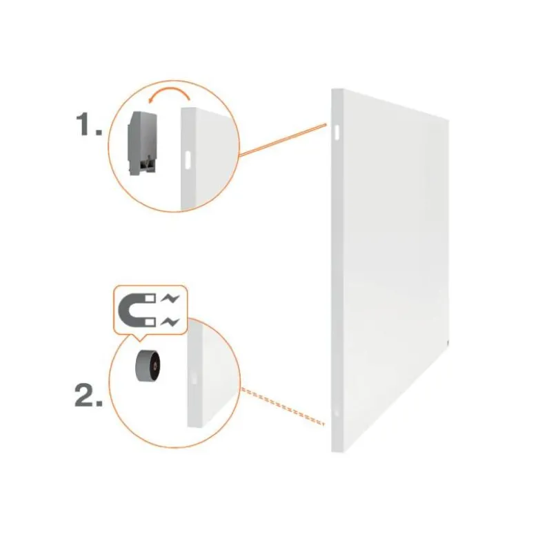 PIZARRA BLANCA NOBO INFINITY SIN MARCO ACERO LACADO MAGNETICO 900X600 MM