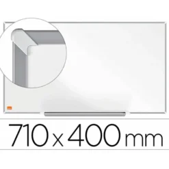 PIZARRA BLANCA NOBO IP PRO 32" LACADA MAGNETICA 710X400 MM