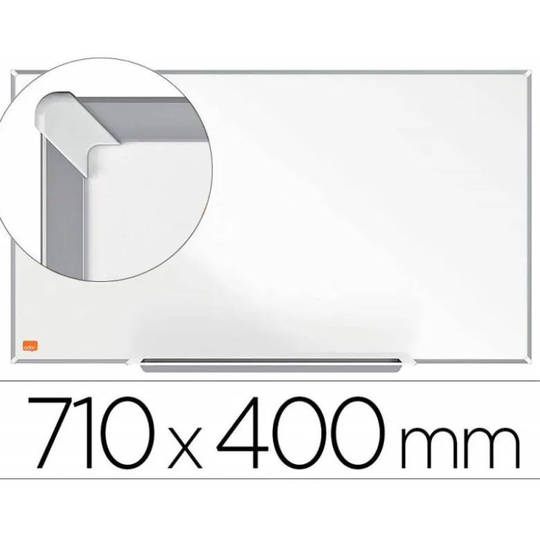 PIZARRA BLANCA NOBO IP PRO 32" LACADA MAGNETICA 710X400 MM