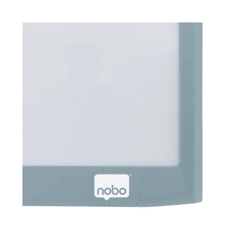 PIZARRA BLANCA NOBO MAGNETICA CON BORRADOR IMAN Y ROTULADOR MARCO COLORES PASTEL SURTIDOS 216X280 MM