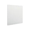 PIZARRA BLANCA NOBO MODULAR SIN MARCO ACERO MAGNETICA 450X450 MM