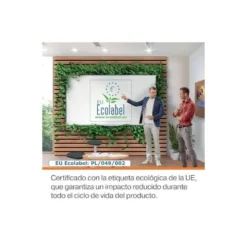 PIZARRA BLANCA NOBO PREMIUM PLUS ACERO LACADO FORMATO PANORAMICO 55" MAGNETICA 1220X690 MM