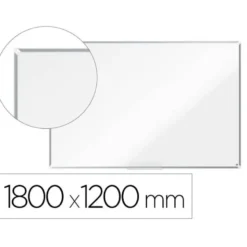 PIZARRA BLANCA NOBO PREMIUM PLUS MELAMINA MAGNETICA 1800X1200 MM