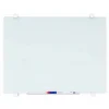 Pizarra Blanca Q-Connect Cristal Magnetica con marco de aluminio 90x60 cm