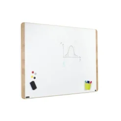 PIZARRA BLANCA ROCADA GAMA NATURAL LACADA MAGNETICA 115X75 CM